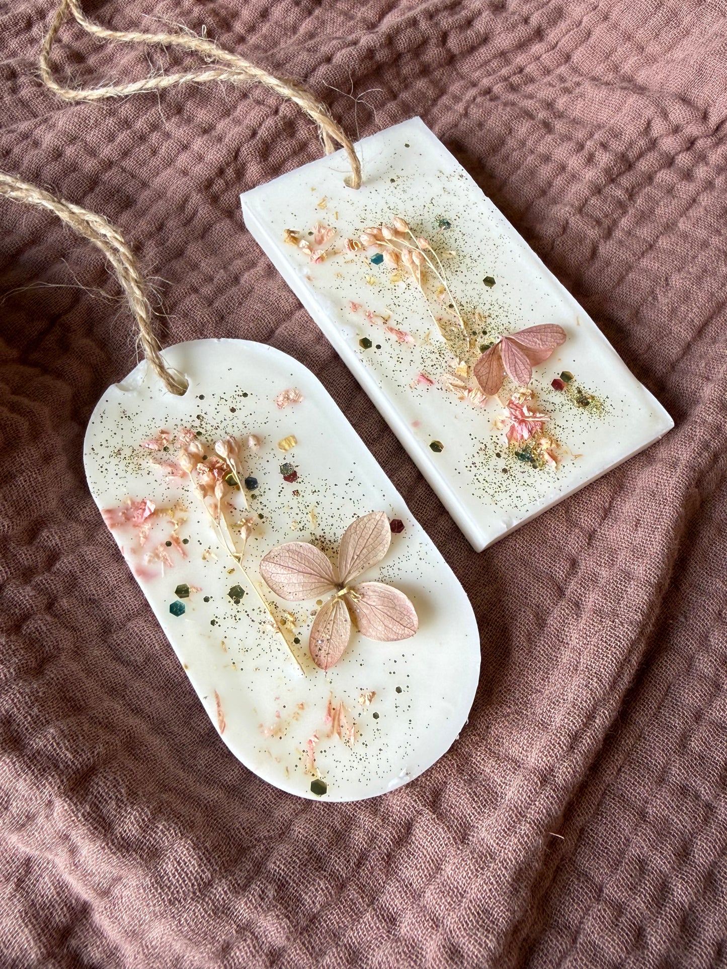 Coffret 2 fondants parfumés "Poudre de Riz"