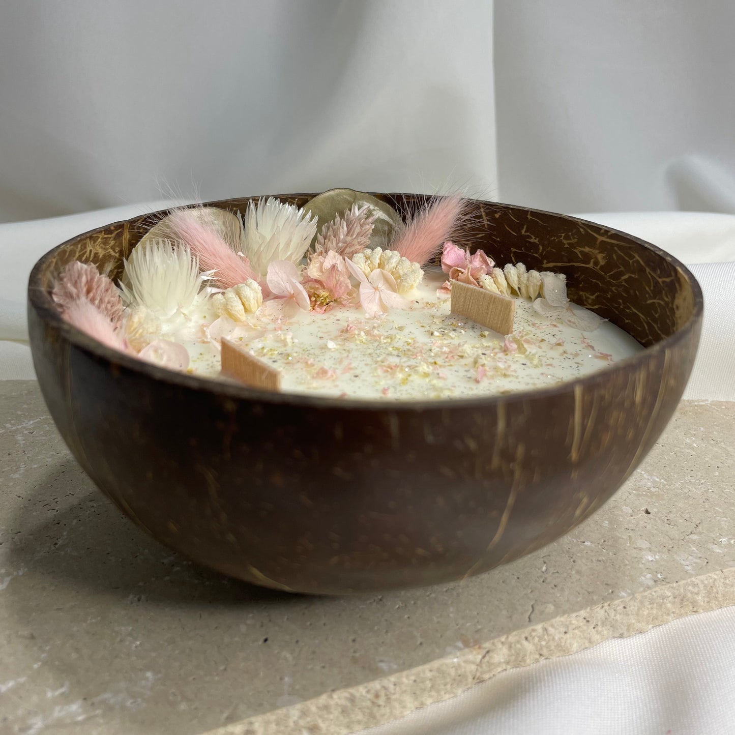 Bougie coco Rhubarbe Myrtille