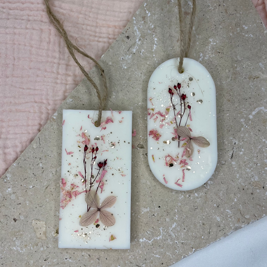 Coffret 2 fondants parfumés Rhubarbe Myrtille