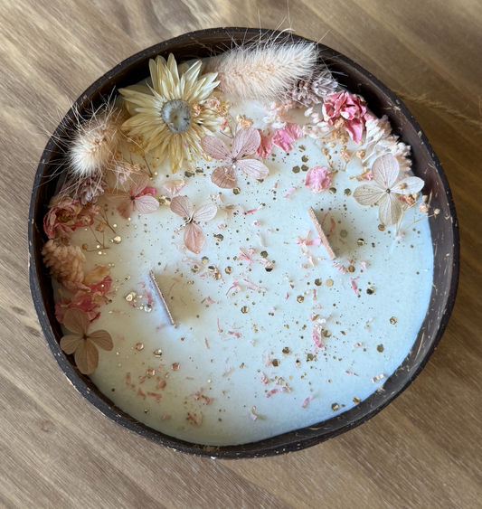 Bougie coco "Poudre de Riz'