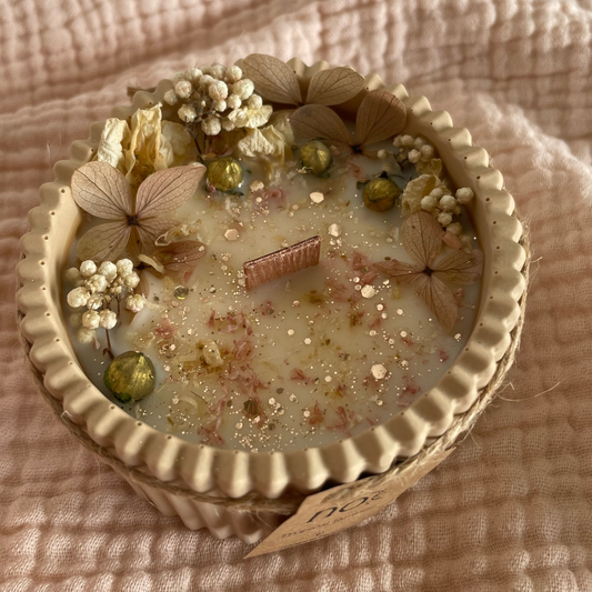 Bougie ronde "Tropical Sunrise"