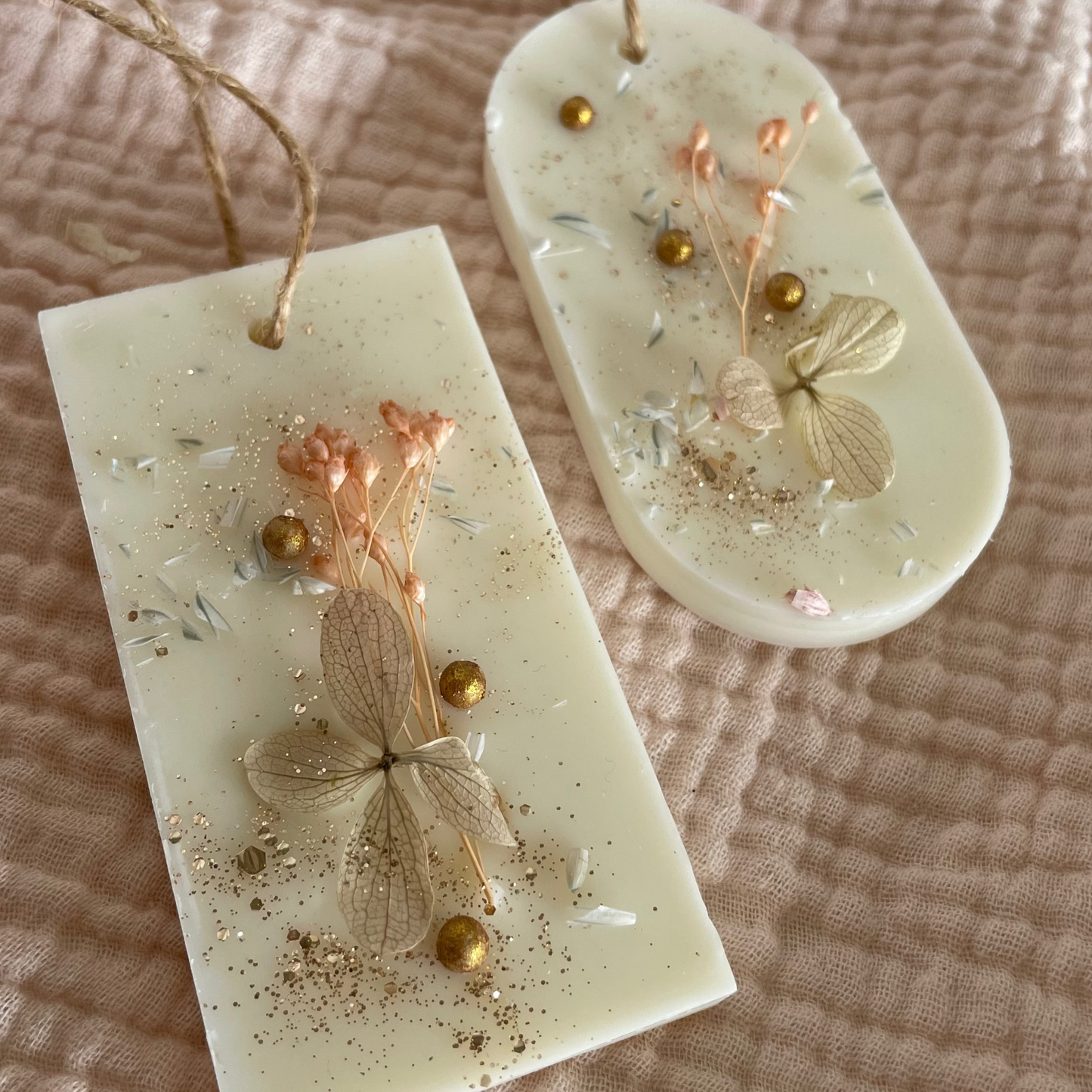 Coffret 2 fondants parfumés "Soirée en Mayenne"