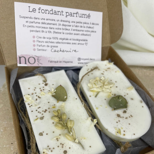 Coffret 2 fondants parfumés Cachemire